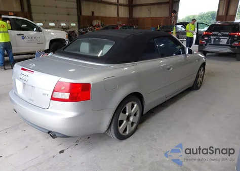 2005 Audi A4 1.8T from USA, damaged, VIN WAUAC48H05K013904